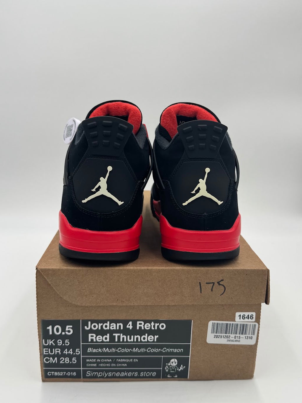 Jordan 4 Retro Red Thunder