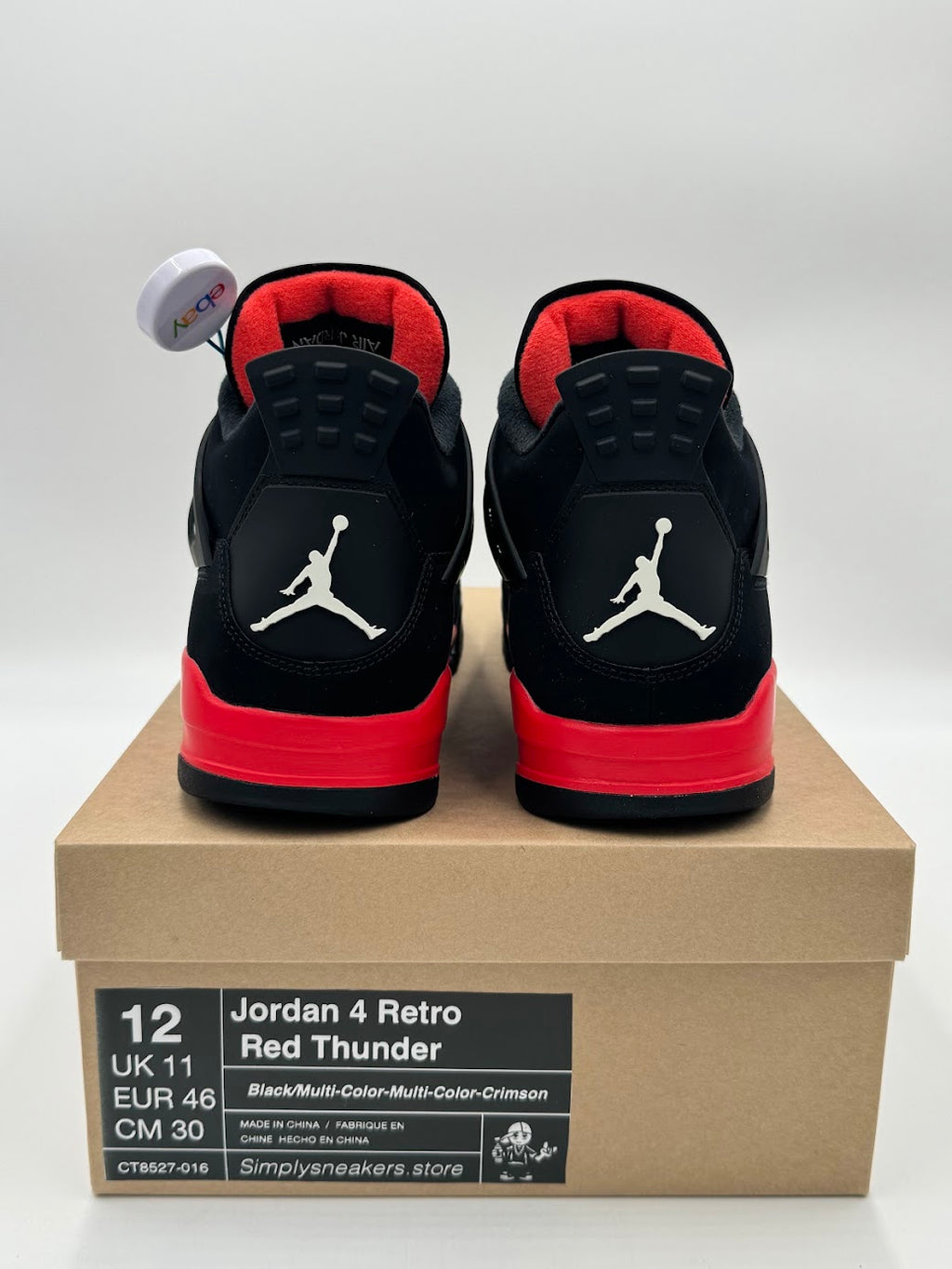 Jordan 4 Retro Red Thunder