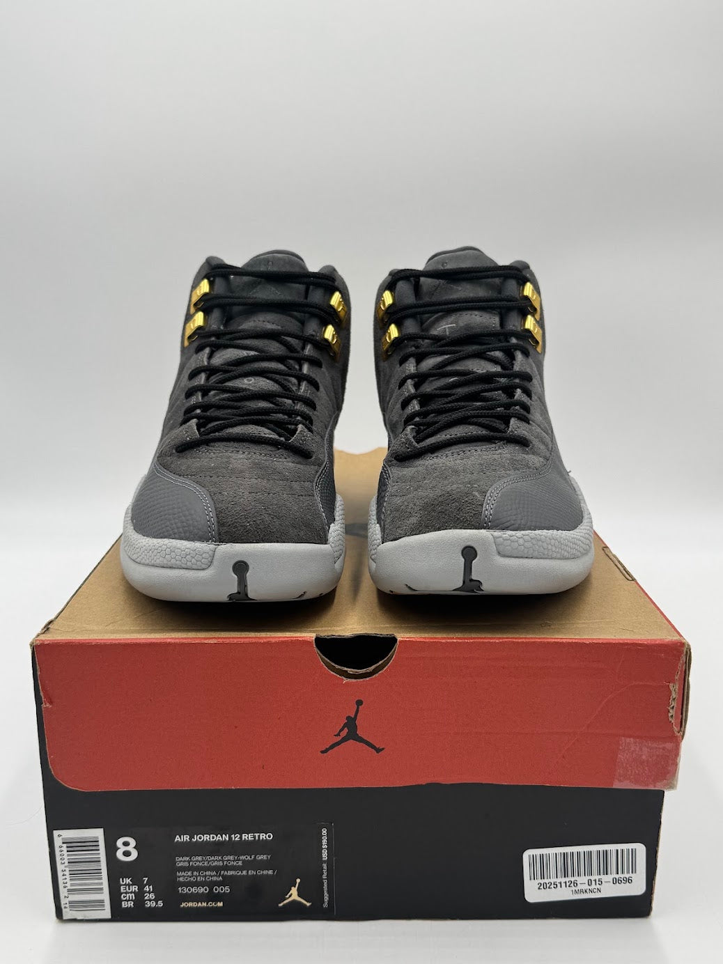 Jordan 12 Retro Dark Grey