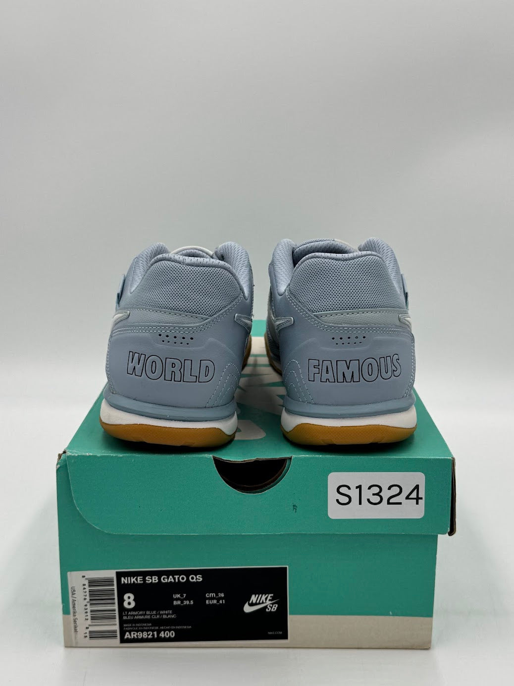 Nike SB Gato Supreme Light Armory Blue