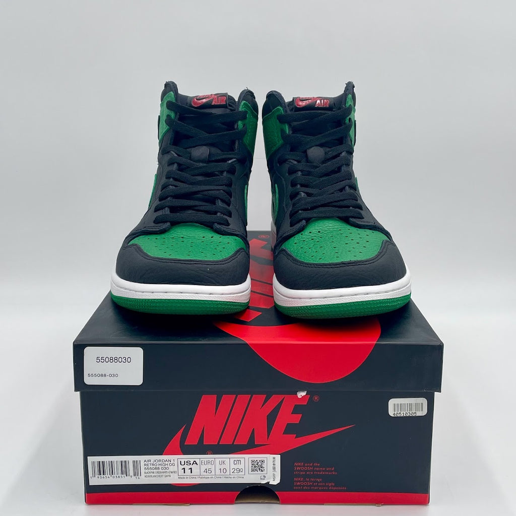 Jordan 1 Retro High Pine Green Black