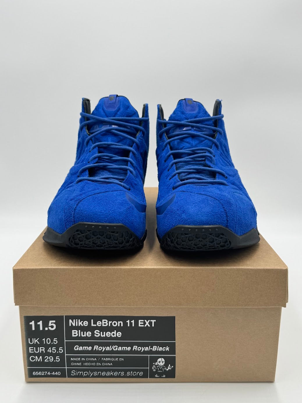 Nike LeBron 11 EXT Blue Suede