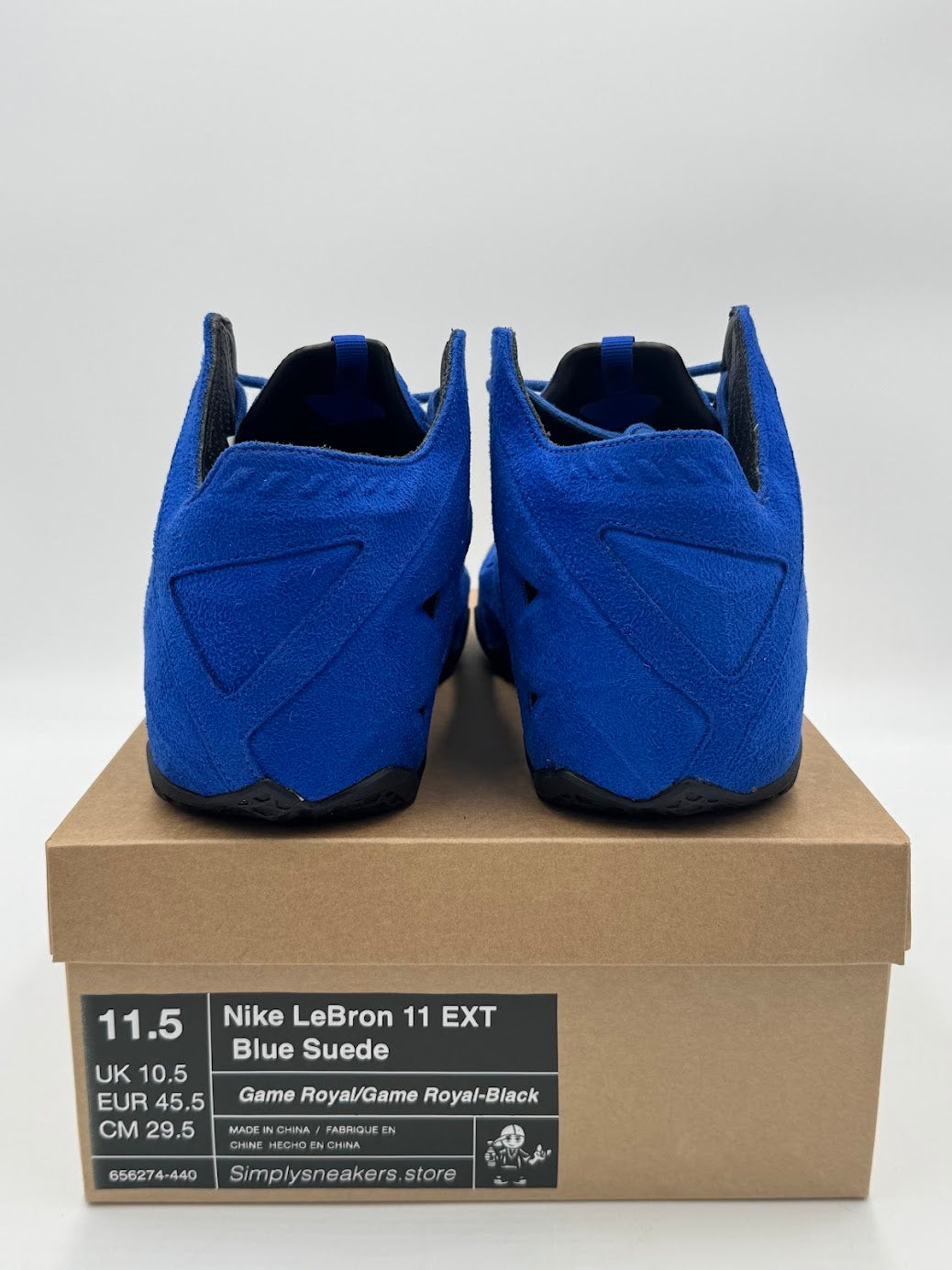 Nike LeBron 11 EXT Blue Suede