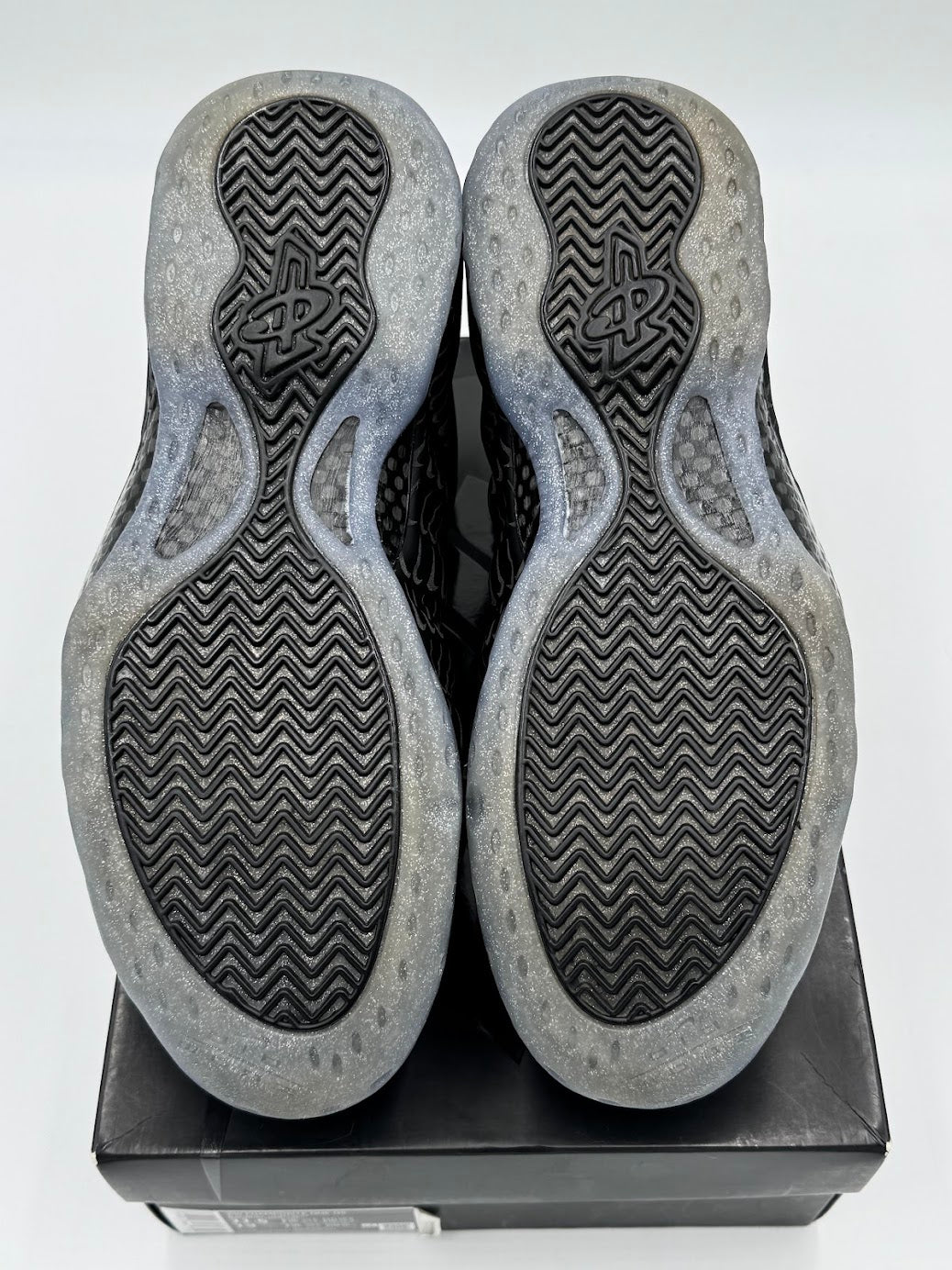 Nike Air Foamposite One All-Over Swoosh Black