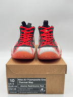 Nike Air Foamposite One Thermal Map