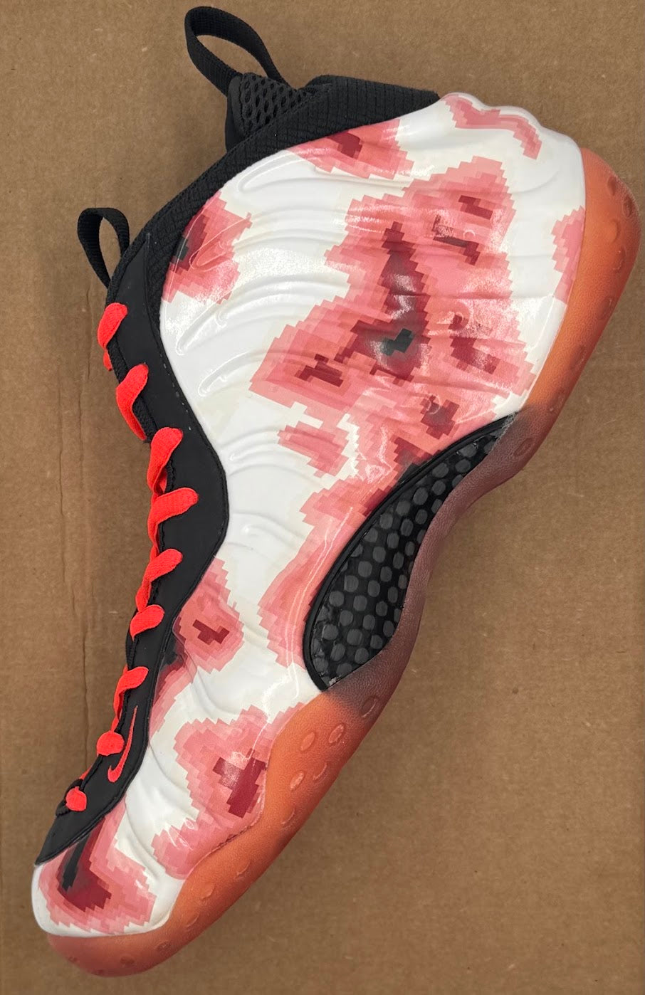 Nike Air Foamposite One Thermal Map