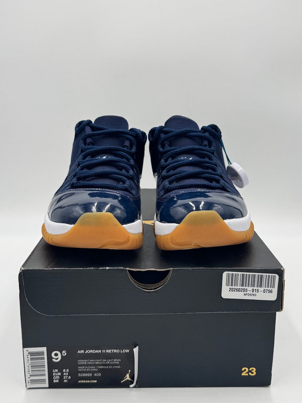 Jordan 11 Retro Low Midnight Navy