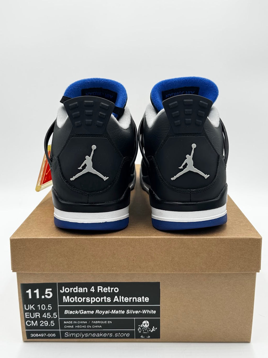 Jordan 4 Retro Motorsports Alternate