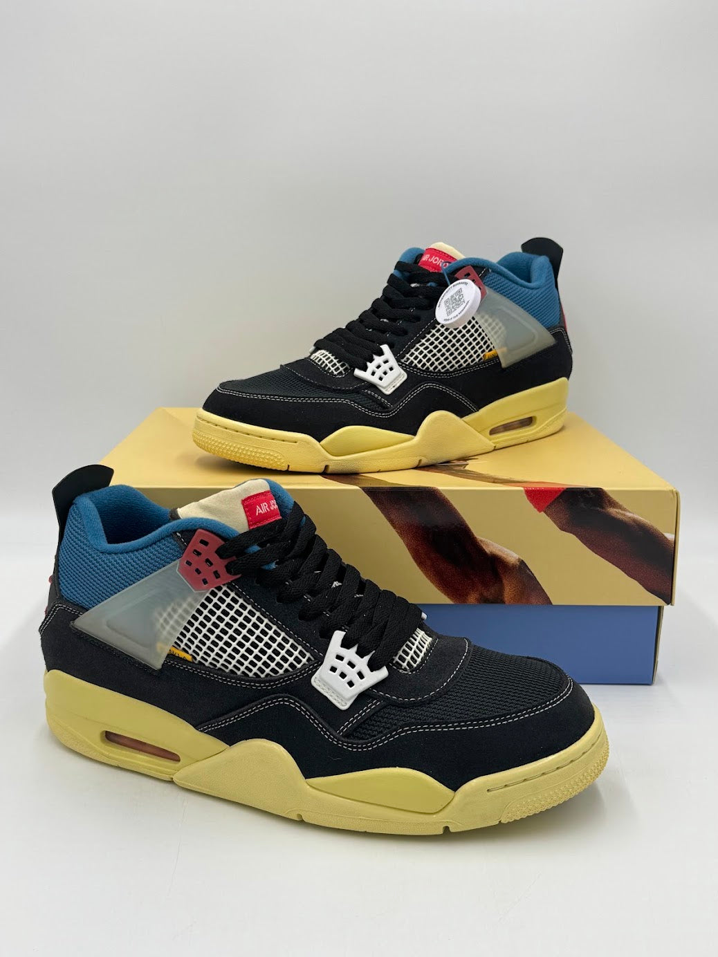 Jordan 4 Retro Union Off Noir