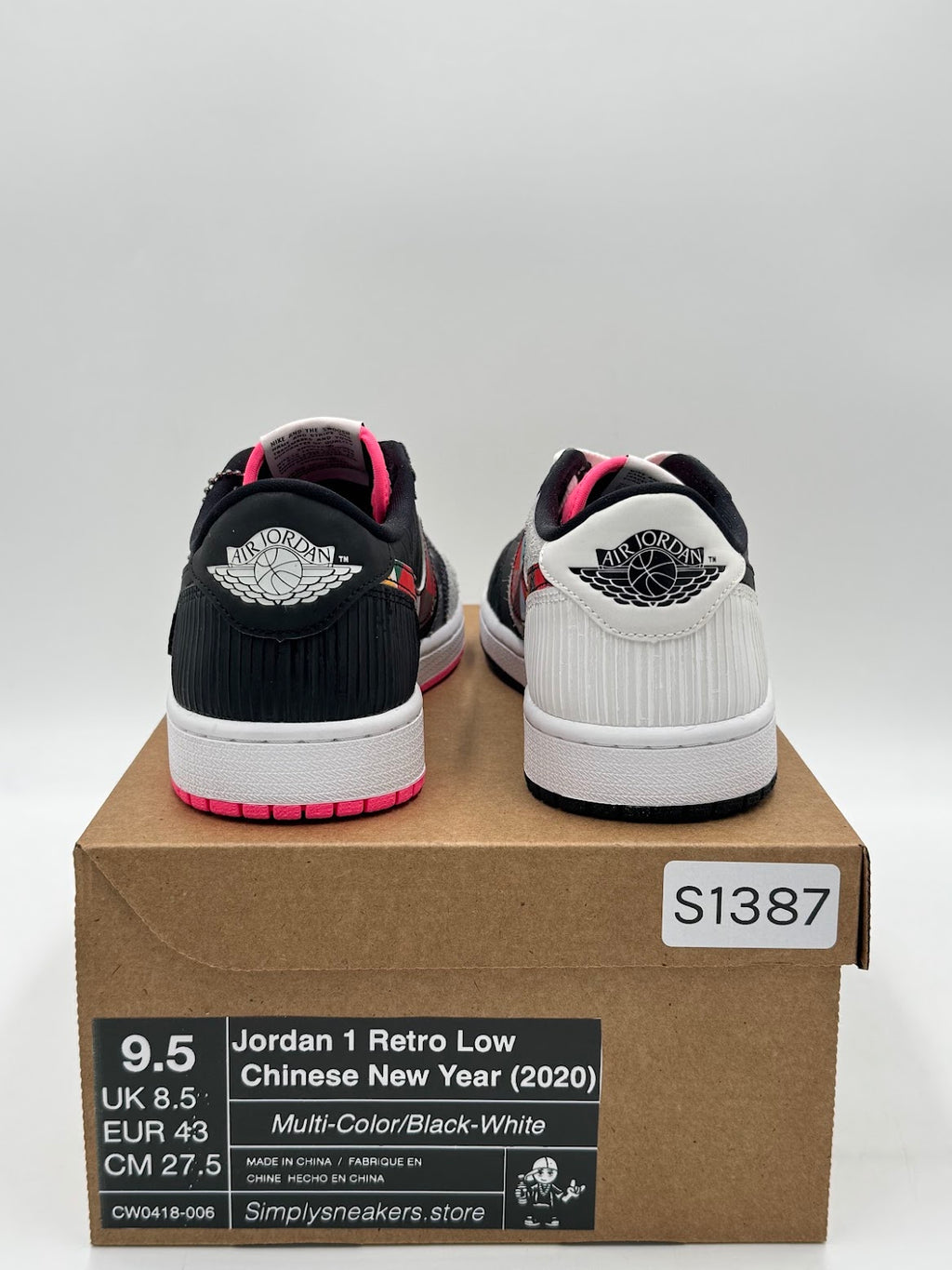 Jordan 1 Retro Low Chinese New Year (2020) (3460/5000)