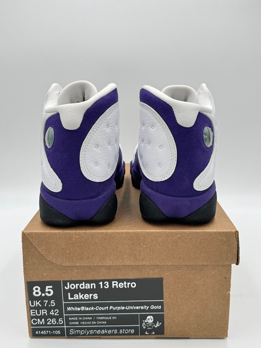 Jordan 13 Retro Lakers