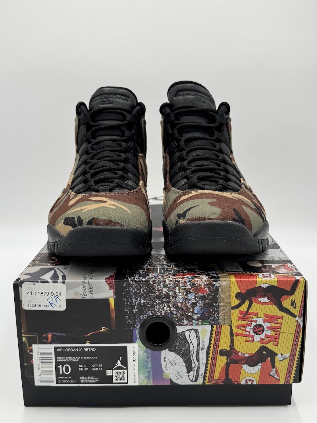 Jordan 10 Retro Woodland Camo