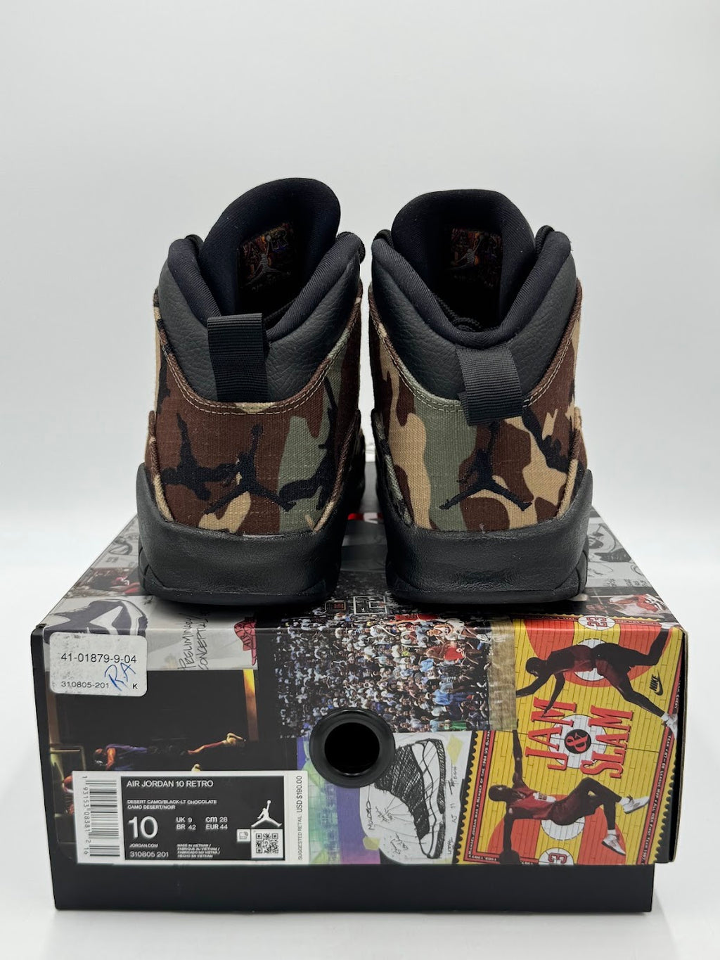 Jordan 10 Retro Woodland Camo
