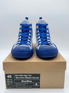 Dior B23 High Top Blue Dior Oblique Canvas