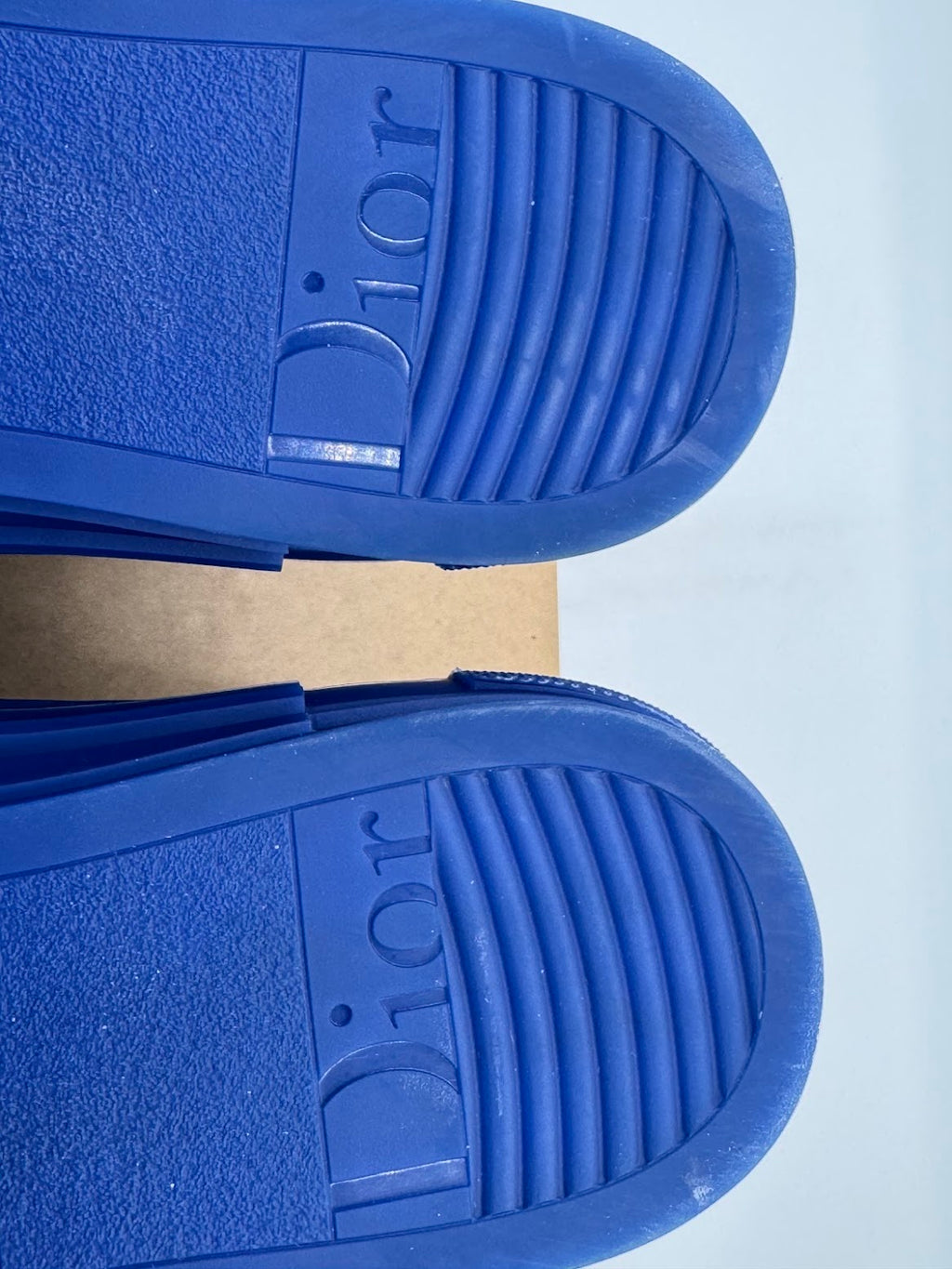 Dior B23 High Top Blue Dior Oblique Canvas