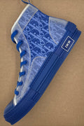 Dior B23 High Top Blue Dior Oblique Canvas
