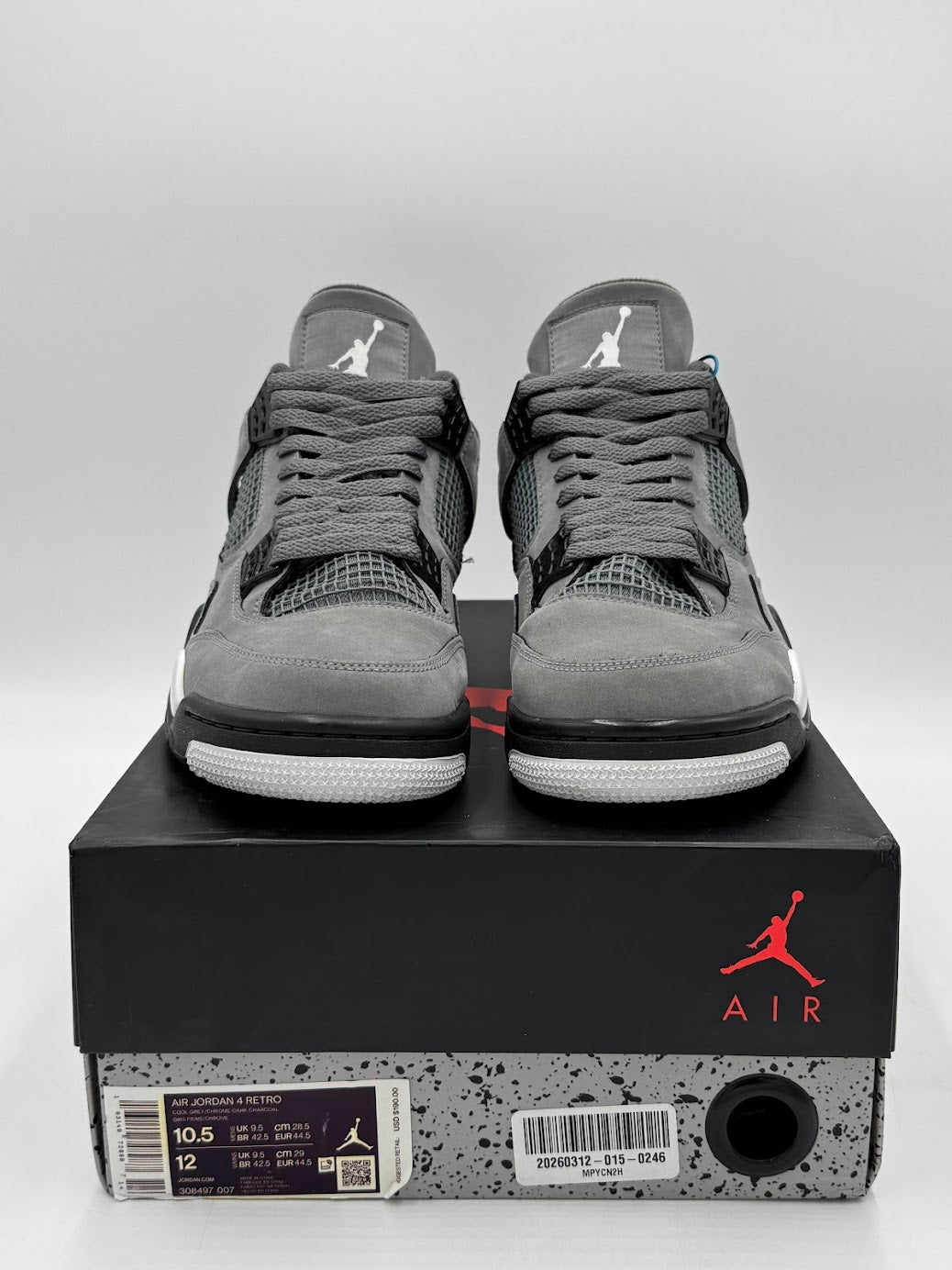 Jordan 4 Retro Cool Grey (2019)
