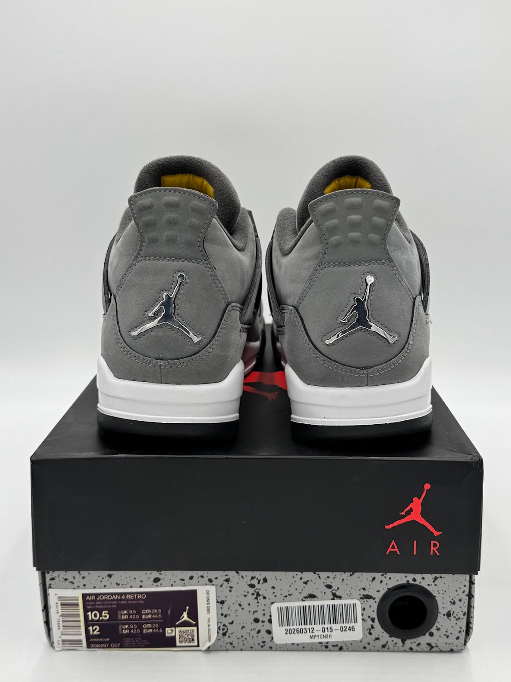 Jordan 4 Retro Cool Grey (2019)