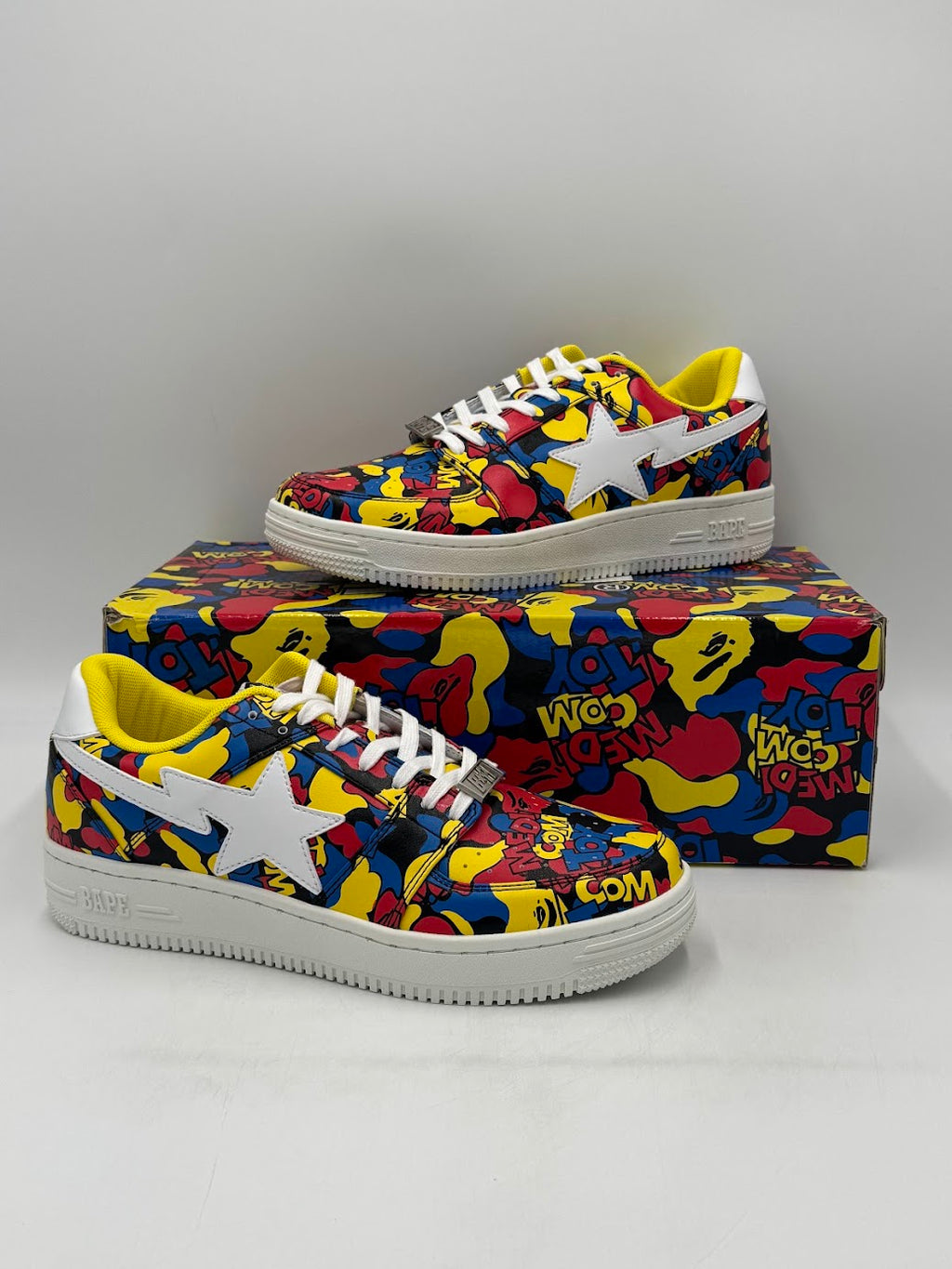 A Bathing Ape Bape Sta Low Medicom Toy All-Over Camo