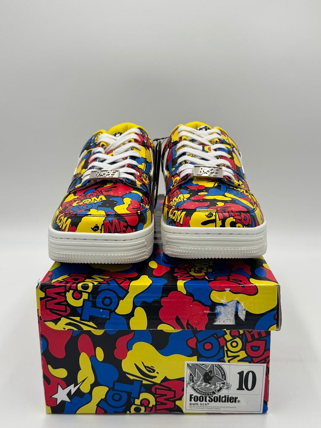 A Bathing Ape Bape Sta Low Medicom Toy All-Over Camo