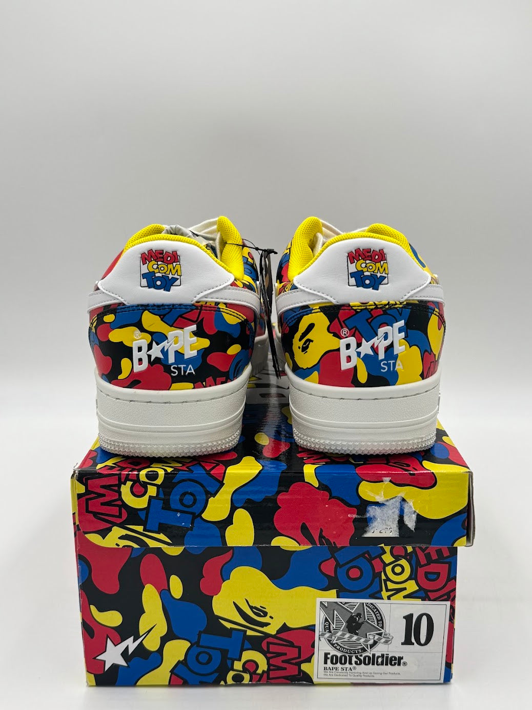 A Bathing Ape Bape Sta Low Medicom Toy All-Over Camo