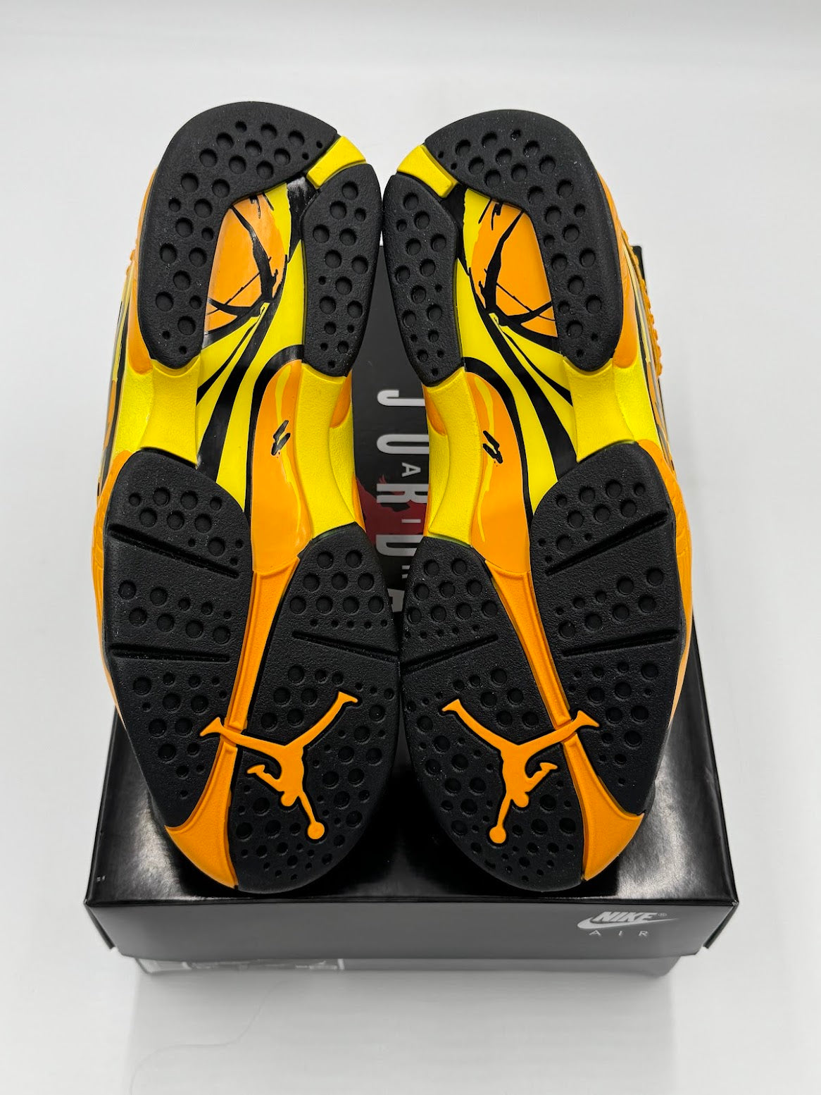 Jordan 8 Retro Taxi Yellow Black