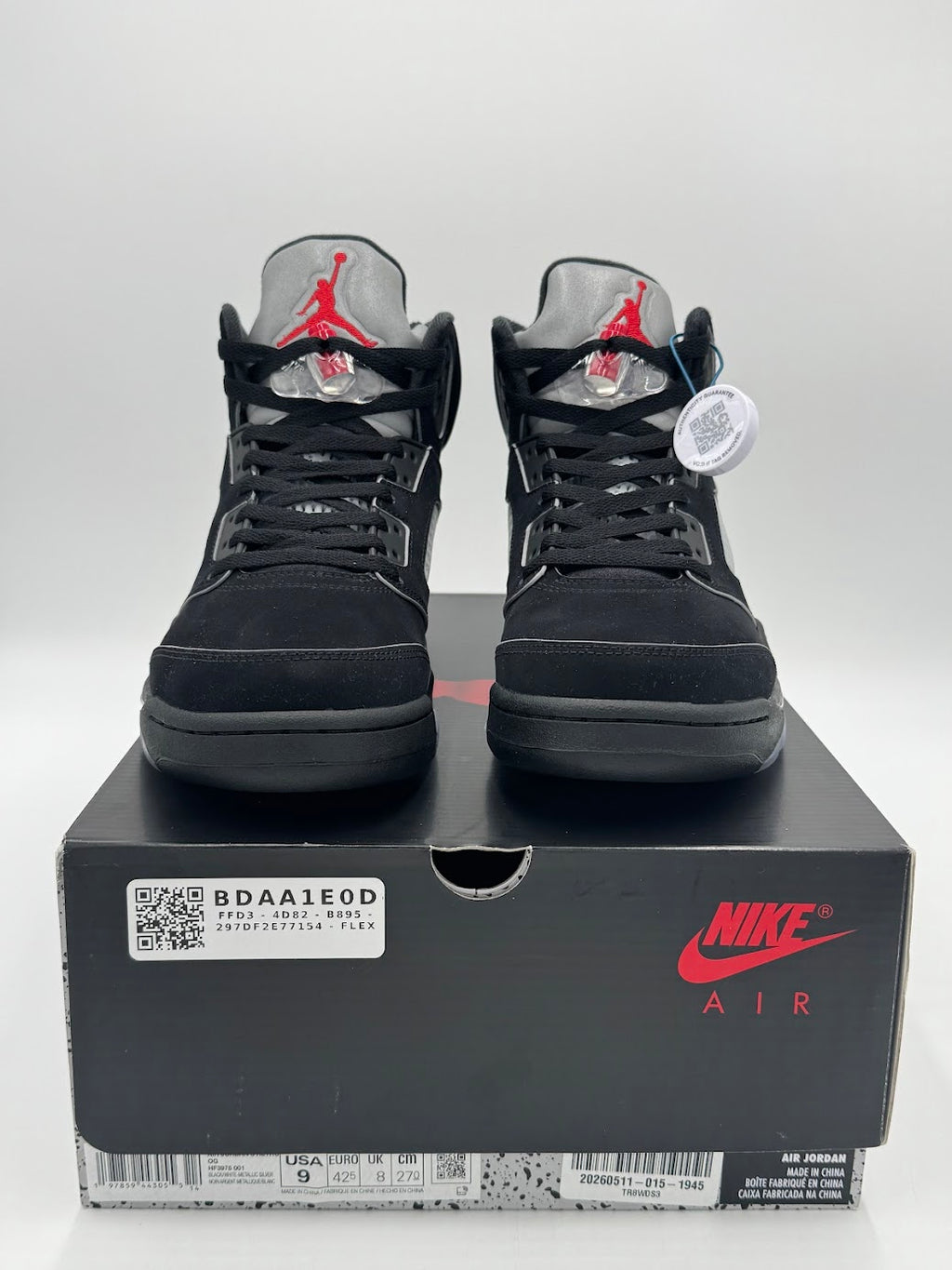 Jordan 5 Retro OG Black Metallic Reimagined