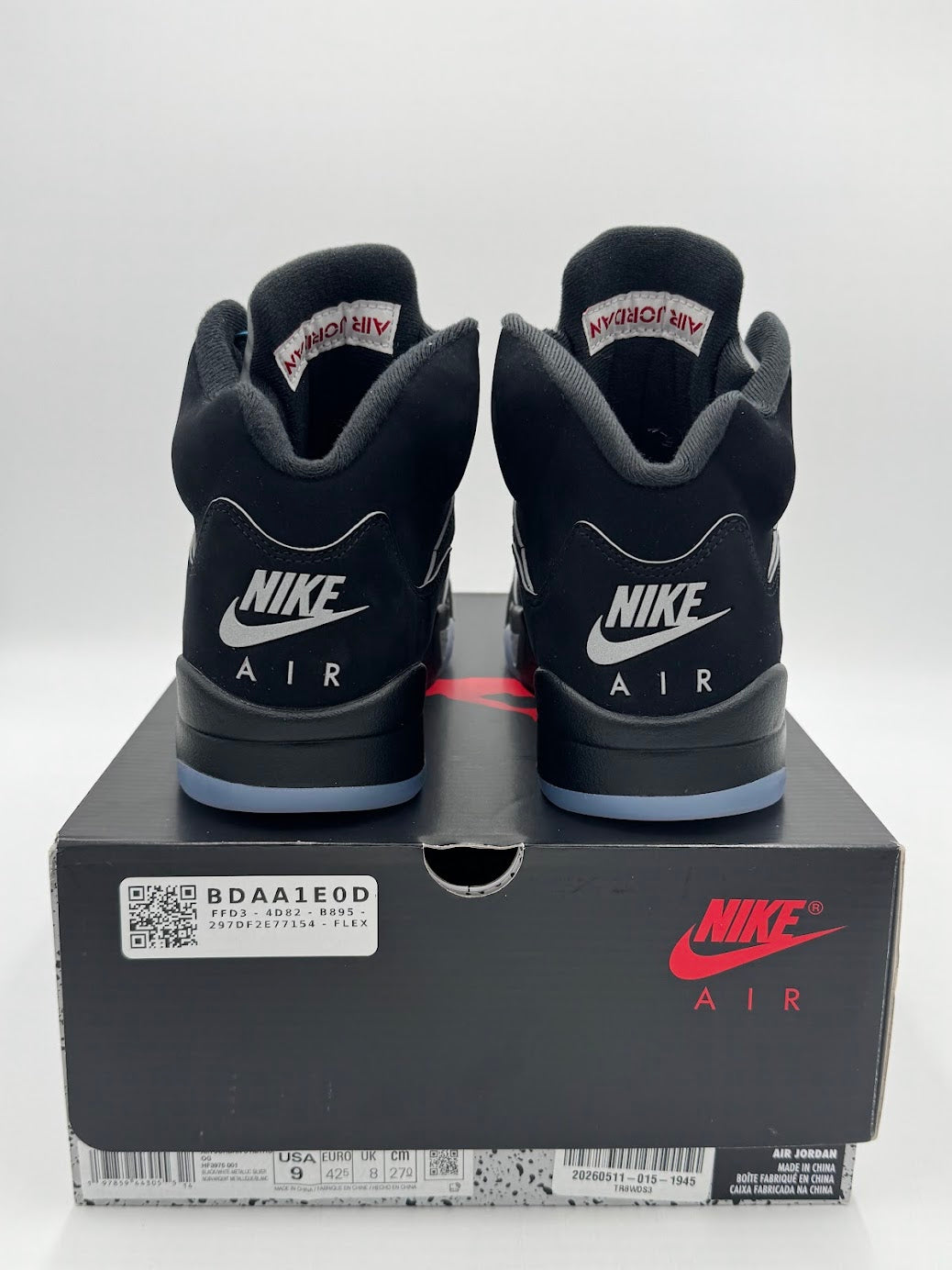 Jordan 5 Retro OG Black Metallic Reimagined