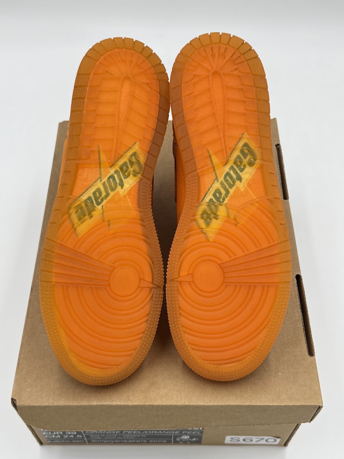 Jordan 1 Retro High Gatorade Orange Peel