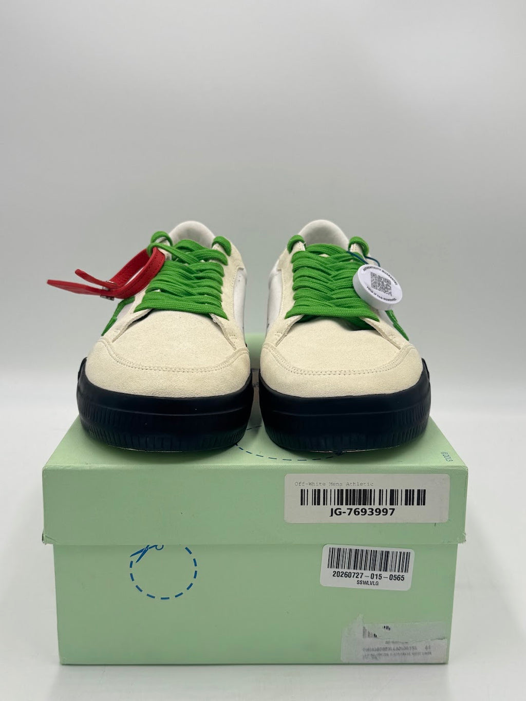 OFF-WHITE Vulc Low White Lime Green