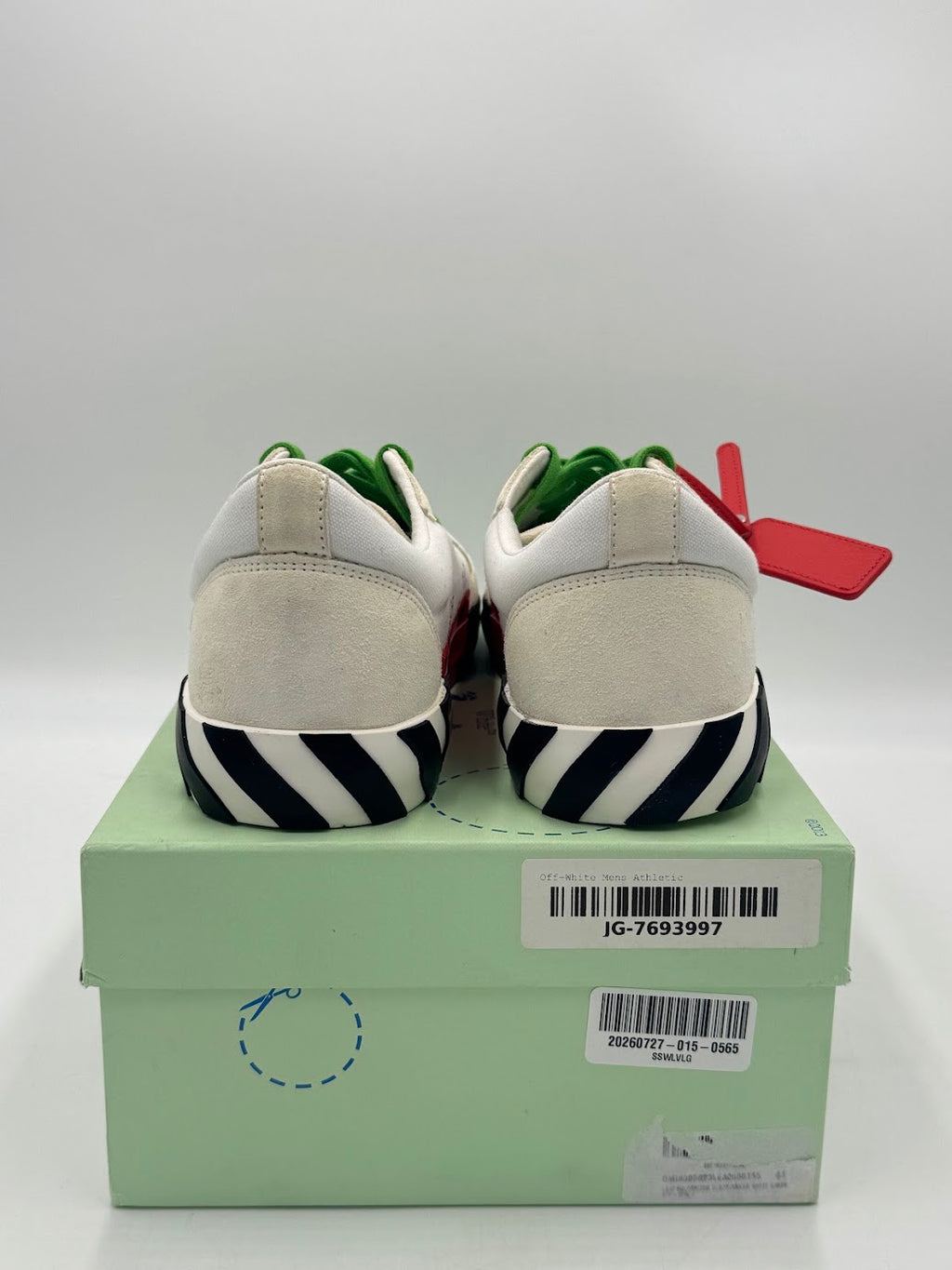 OFF-WHITE Vulc Low White Lime Green