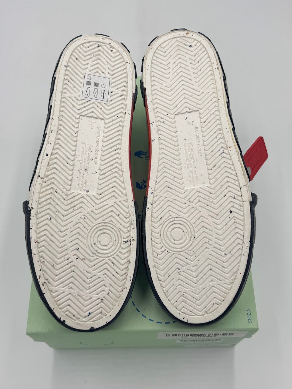 OFF-WHITE Vulc Low White Lime Green