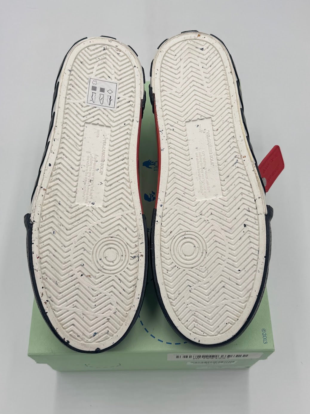 OFF-WHITE Vulc Low White Lime Green