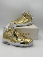 Jordan 6 Retro Pinnacle Metallic Gold