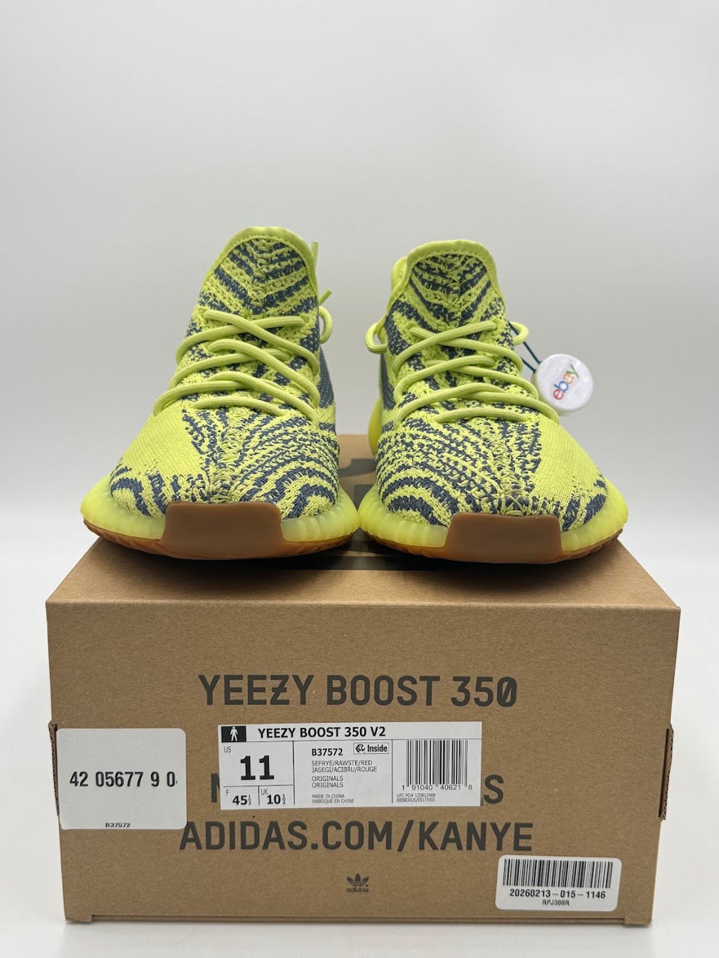 Yeezy Boost 350 V2 Semi Frozen Yellow