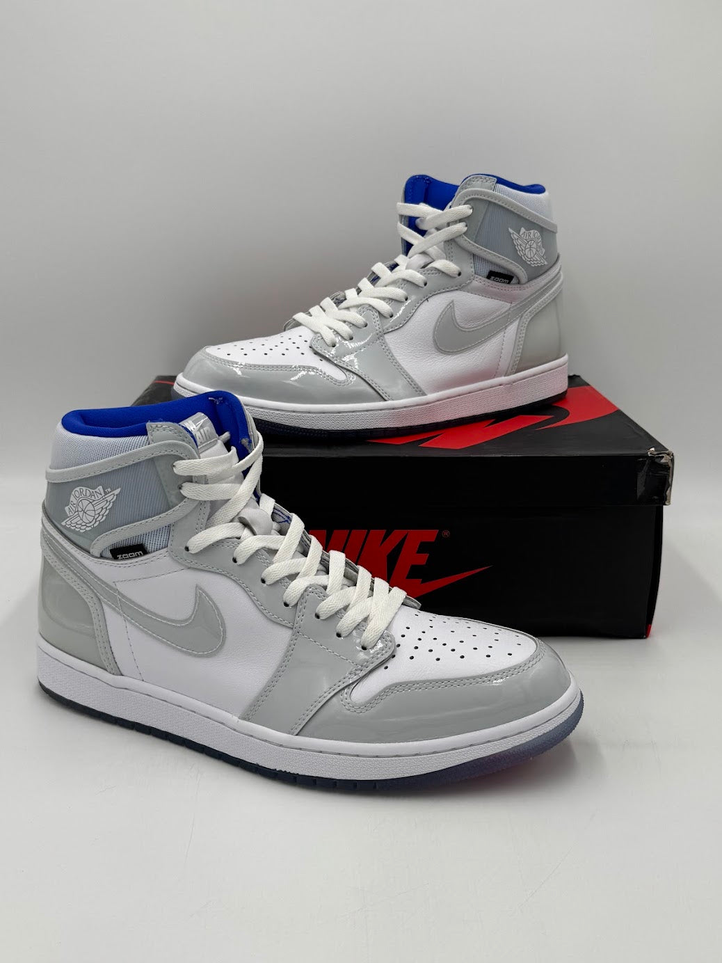 Jordan 1 Retro High Zoom White Racer Blue