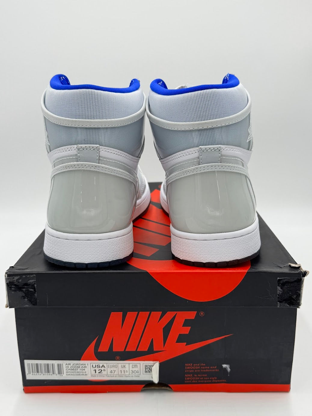 Jordan 1 Retro High Zoom White Racer Blue