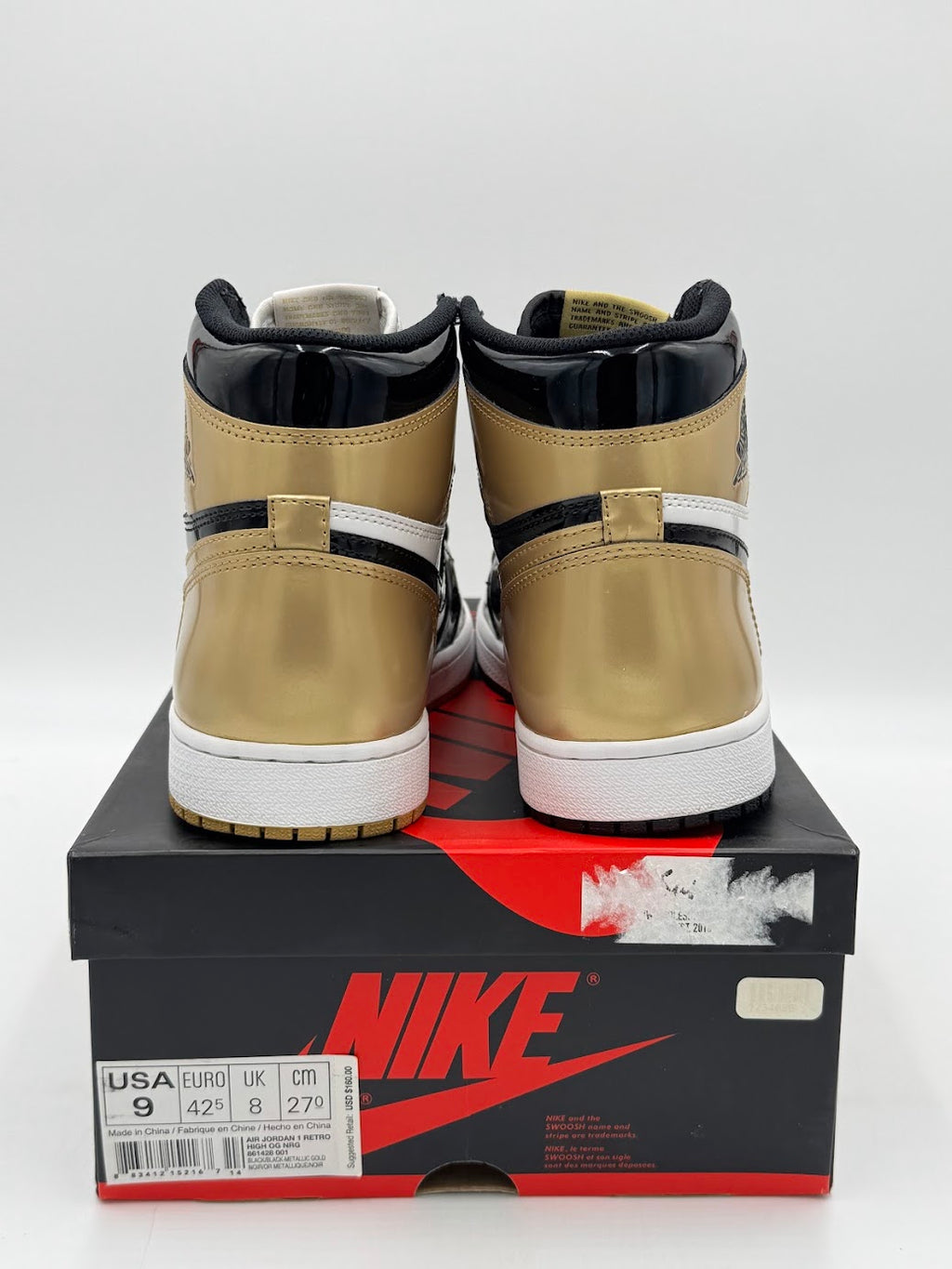 Jordan 1 Retro High Gold Top 3