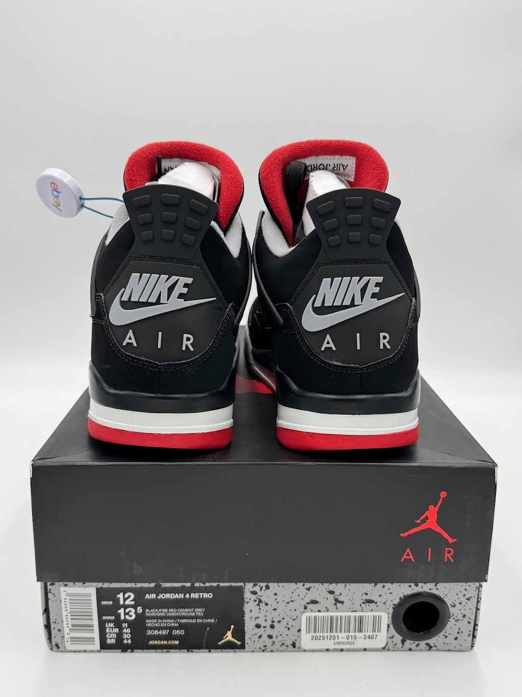 Jordan 4 Retro Bred (2019)