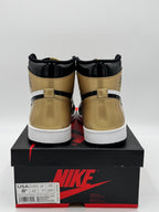 Jordan 1 Retro High NRG Patent Gold Toe