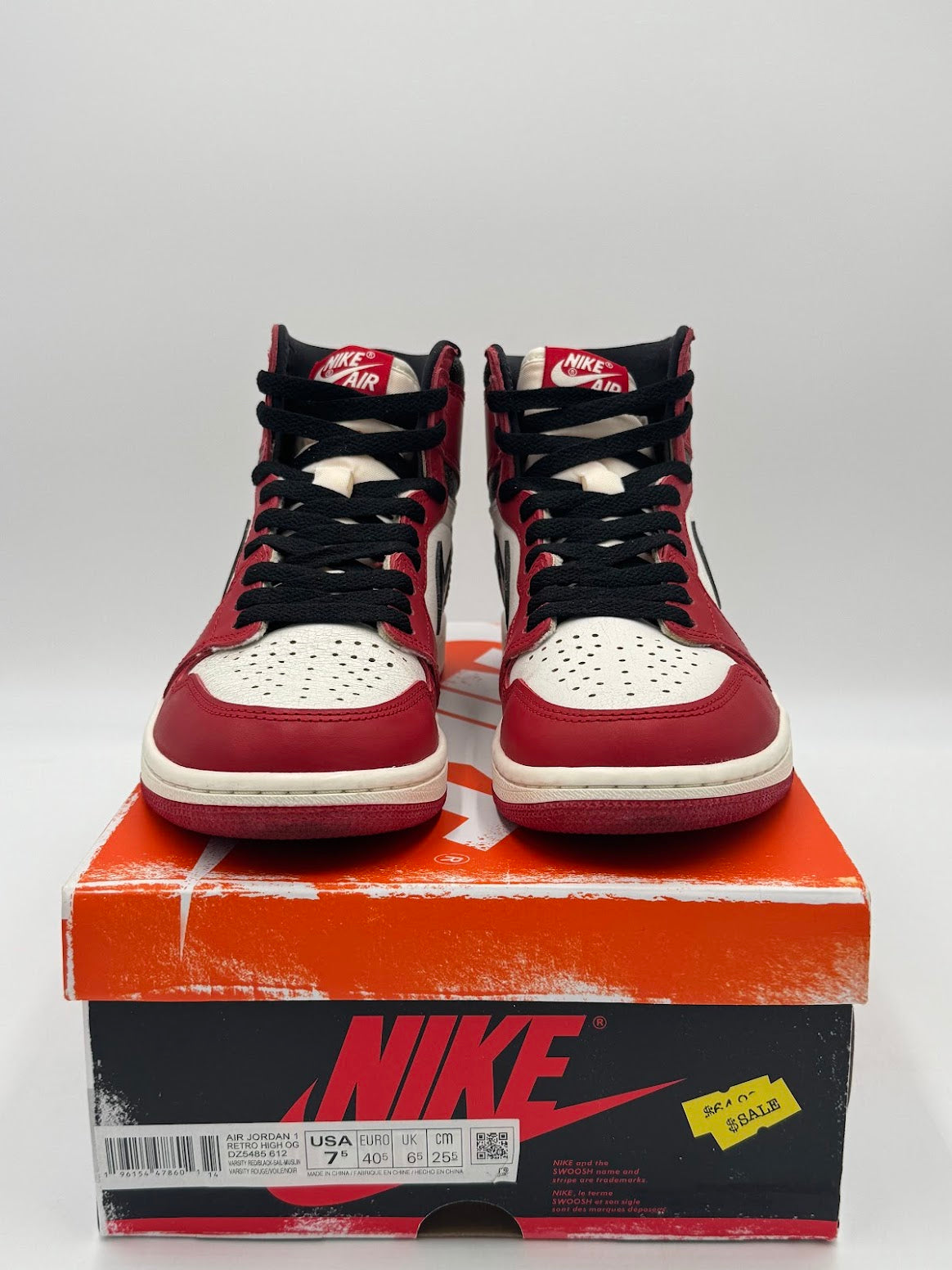 Jordan 1 Retro High OG Chicago Lost and Found