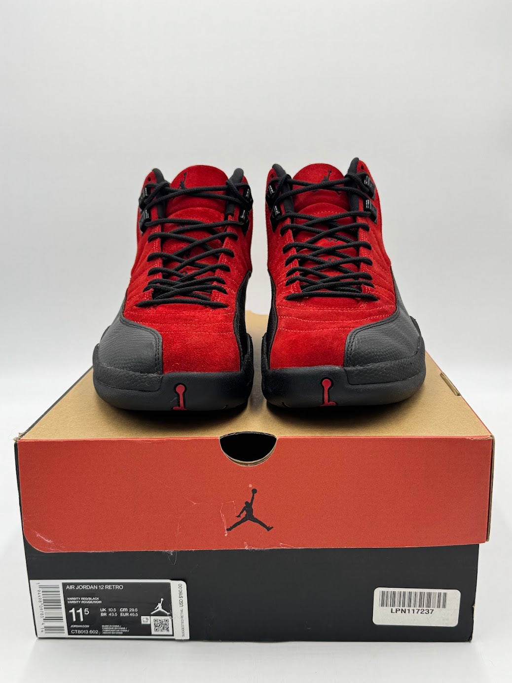 Jordan 12 Retro Reverse Flu Game