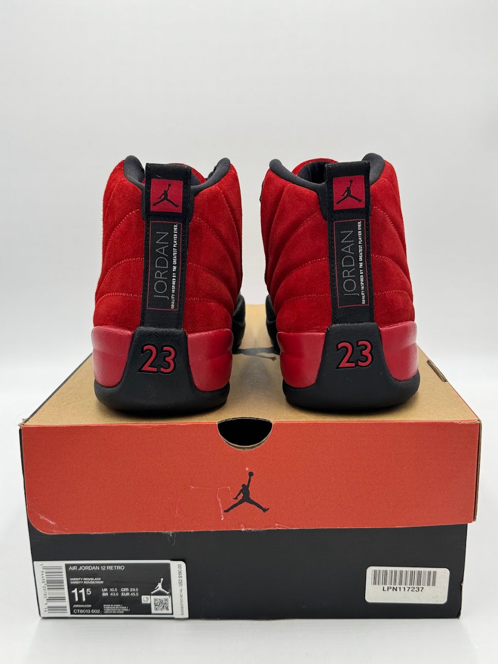 Jordan 12 Retro Reverse Flu Game