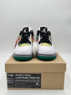 Jordan 4 Retro Lucid Green Rasta