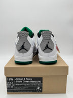 Jordan 4 Retro Lucid Green Rasta