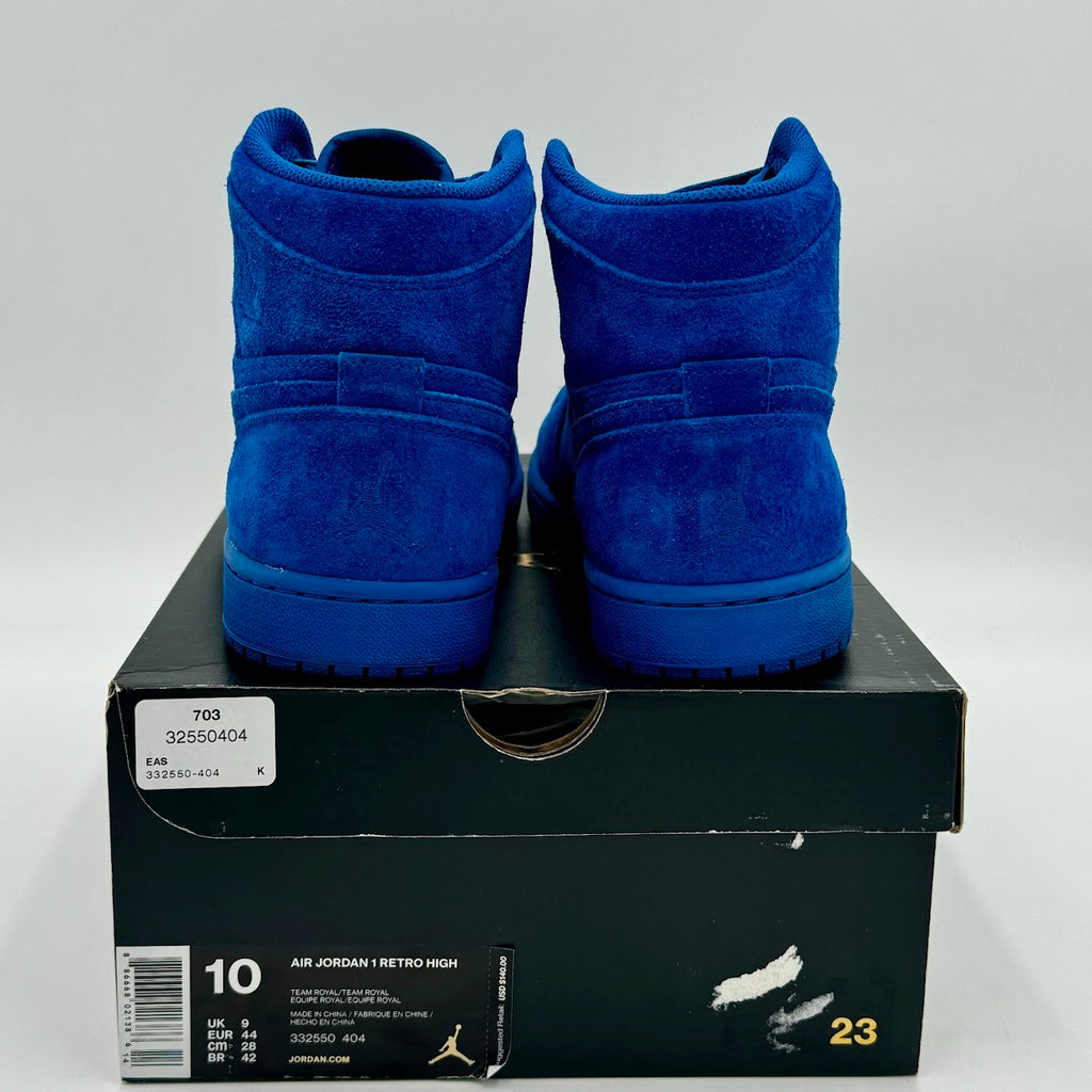 Jordan 1 Retro Blue Suede