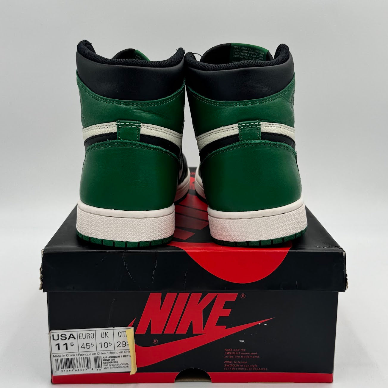 Jordan 1 Retro High Pine Green 1.0