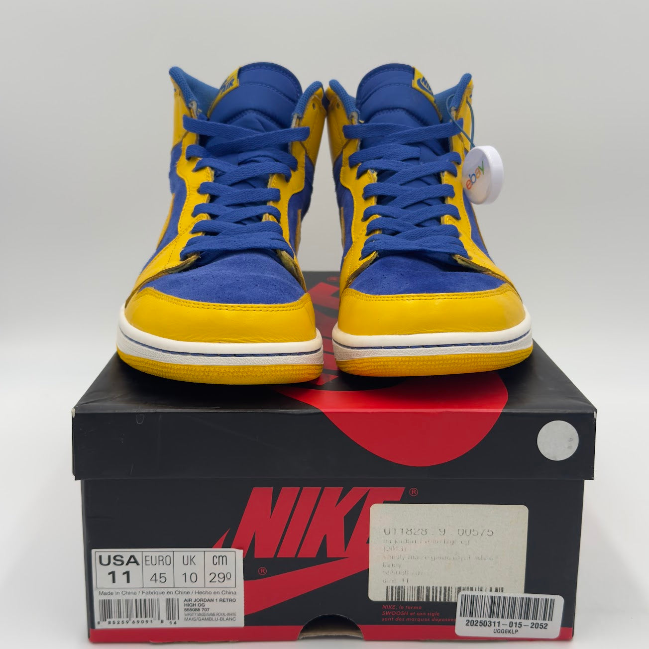 Jordan 1 Retro High OG Laney (2013)