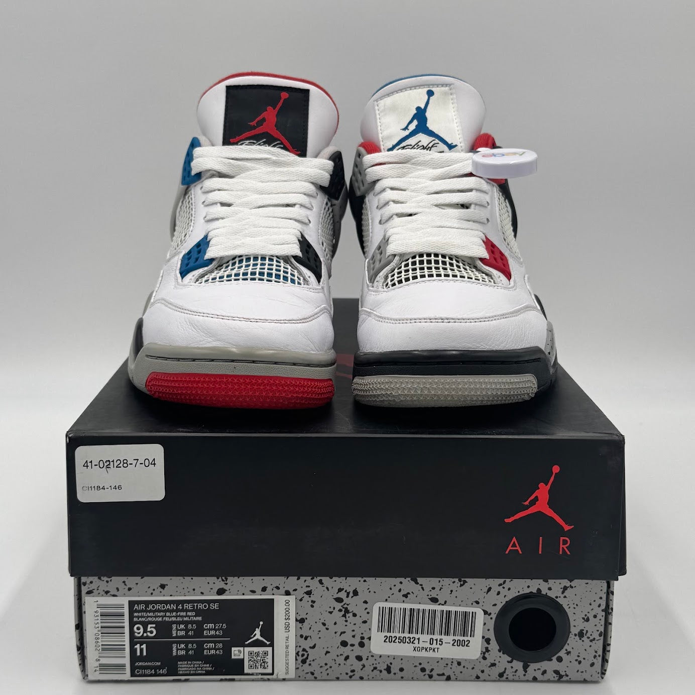 Jordan 4 Retro What The