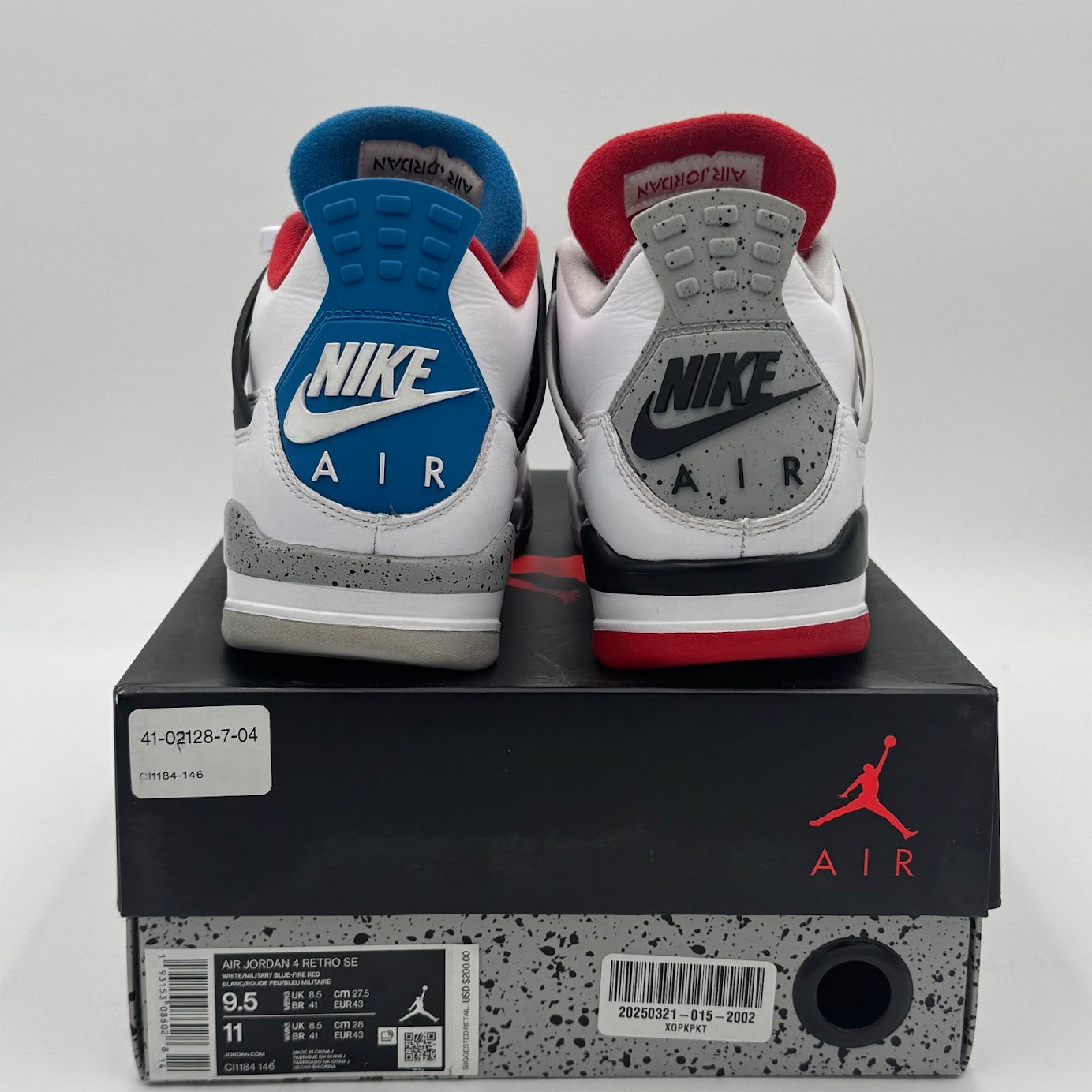 Jordan 4 Retro What The
